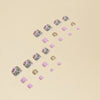 12 Sizes-24 Pcs Press On Nails Y052