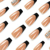 12 Sizes-24 Pcs Press On Nails JP2468