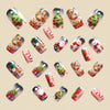 12 Sizes-24 Pcs Press On Nails Y1210