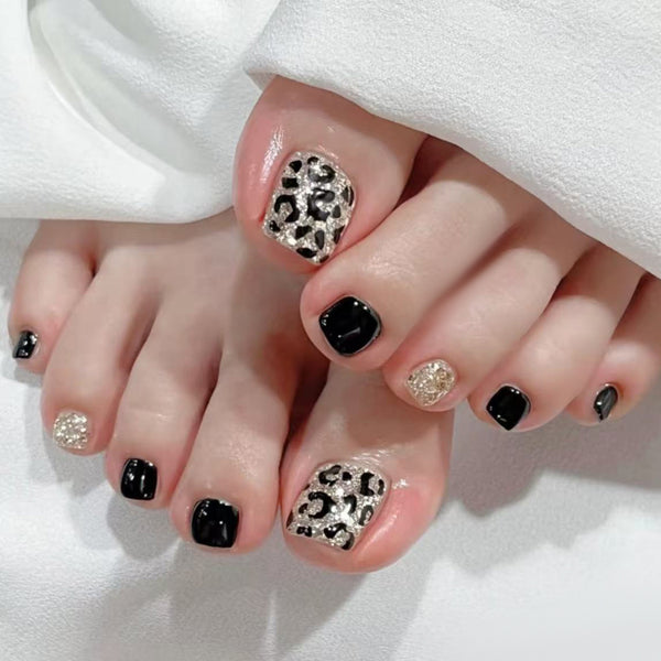 12 Sizes-24 Pcs Press On Nails F196