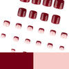 12 Sizes-24 Pcs Press On Nails JP4248
