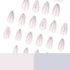 12 Sizes-24 Pcs Press On Nails JP4277