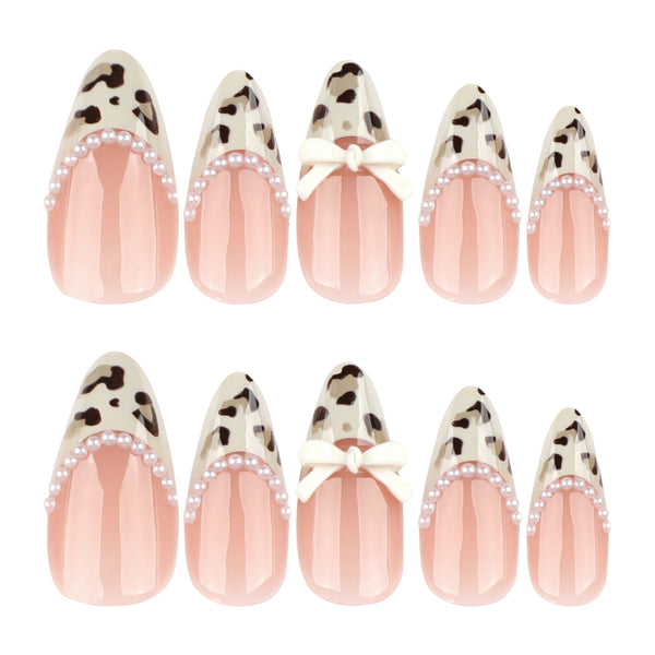 12 Sizes-24 Pcs Press On Nails JP4057