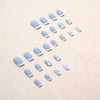 12 Sizes-24 Pcs Press On Nails Z588