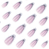 12 Sizes-24 Pcs Press On Nails JP3825