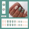 12 Sizes-24 Pcs Press On Nails W590