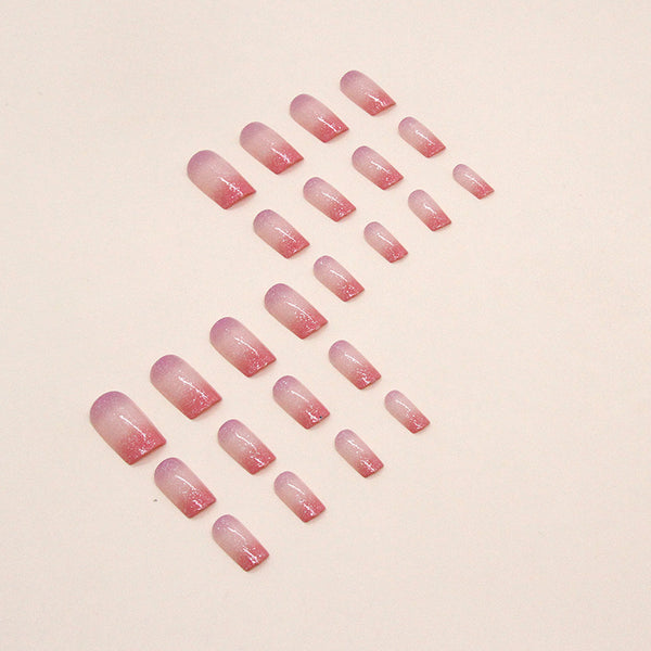 12 Sizes-24 Pcs Press On Nails W898