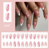 12 Sizes-24 Pcs Press On Nails C847
