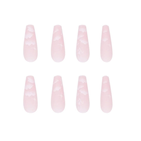 12 Sizes-24 Pcs Press On Nails JP1144