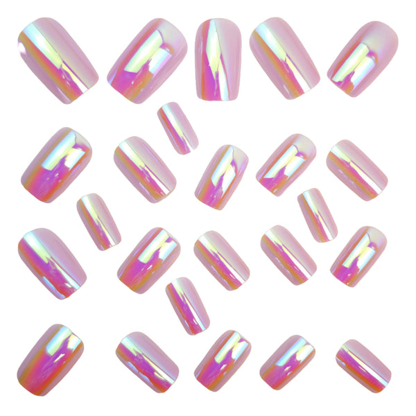 12 Sizes-24 Pcs Press On Nails Y1381