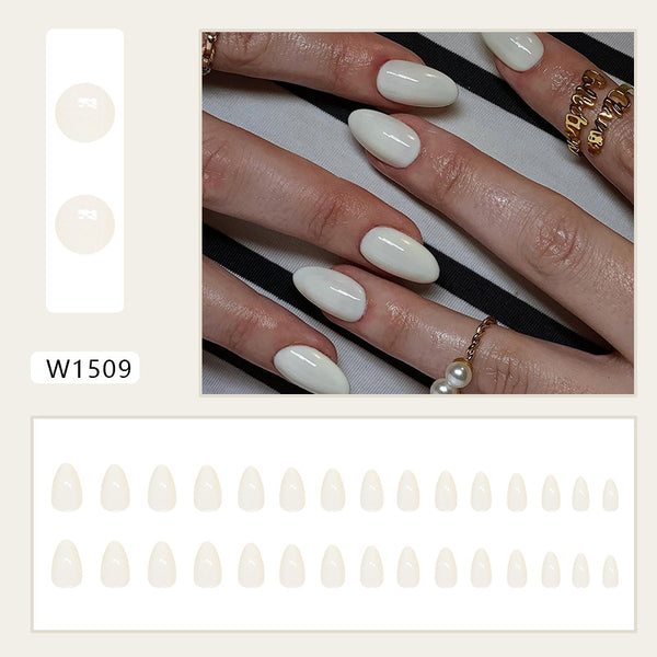 12 Sizes-24 PcsPress On Nails W1509