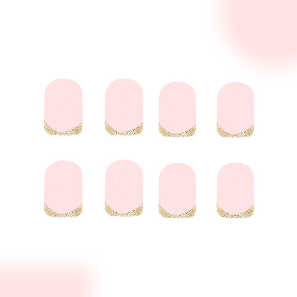 12 Sizes-24 Pcs Press On Nails C954