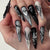 12 Sizes-24 Pcs Press On Nails JP3340