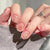12 Sizes-24 Pcs Press On Nails R403