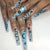 12 Sizes-24 Pcs Press On Nails Y078