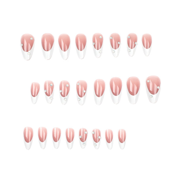 12 Sizes-24 Pcs Press On Nails JP1565