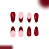 12 Sizes-24 Pcs Press On Nails C1172