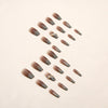 12 Sizes-24 Pcs Press On Nails Z594
