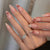 12 Sizes-24 Pcs Press On Nails JP4334