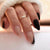 12 Sizes-24 Pcs Press On Nails W1427
