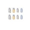 12 Sizes-24 Pcs Press On Nails JP1039