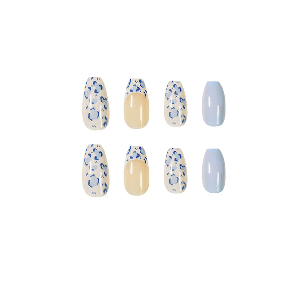 12 Sizes-24 Pcs Press On Nails JP1039