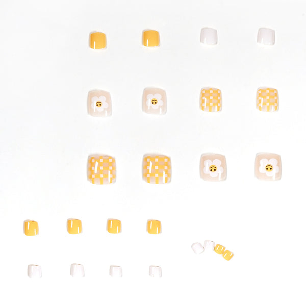 12 Sizes-24 Pcs Press On Nails JP1175