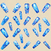 12 Sizes-24 Pcs Press On Nails Y717