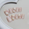 12 Sizes-24 Pcs Press On Nails MY043