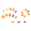 12 Sizes-24 Pcs Press On Nails R594