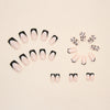 12 Sizes-24 PcsPress On Nails W422