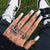 12 Sizes-24 Pcs Press On Nails W033