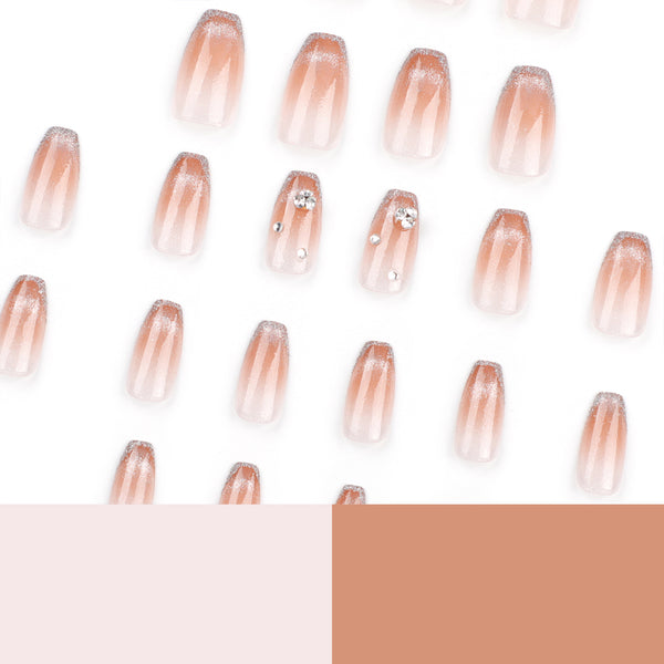 12 Sizes-24 Pcs Press On Nails JP2896