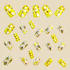 12 Sizes-24 Pcs Press On Nails Y1026