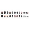 12 Sizes-24 Pcs Press On Nails R659