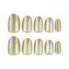 Almond Medium Oval Press on Nails