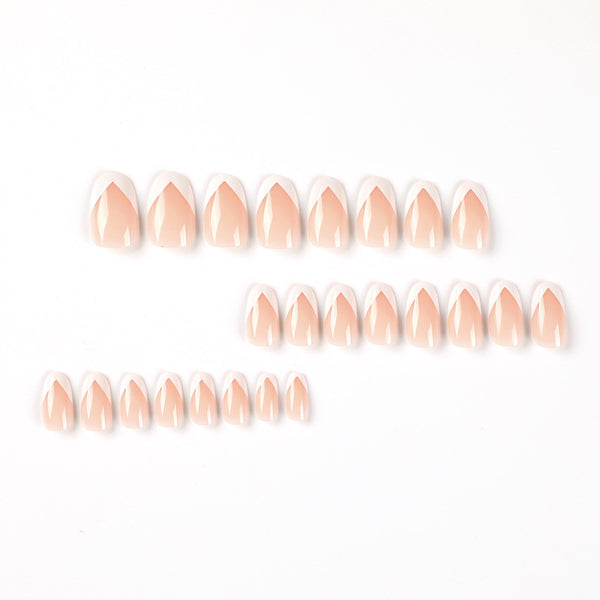 12 Sizes-24 Pcs Press On Nails JP2047