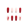 12 Sizes-24 Pcs Press On Nails R625
