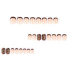 12 Sizes-24 Pcs Press On Nails JP4158