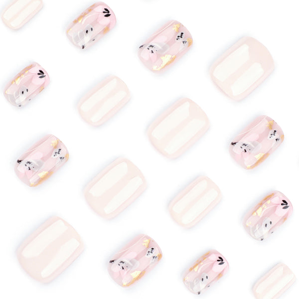 12 Sizes-24 Pcs Press On Nails JP3763