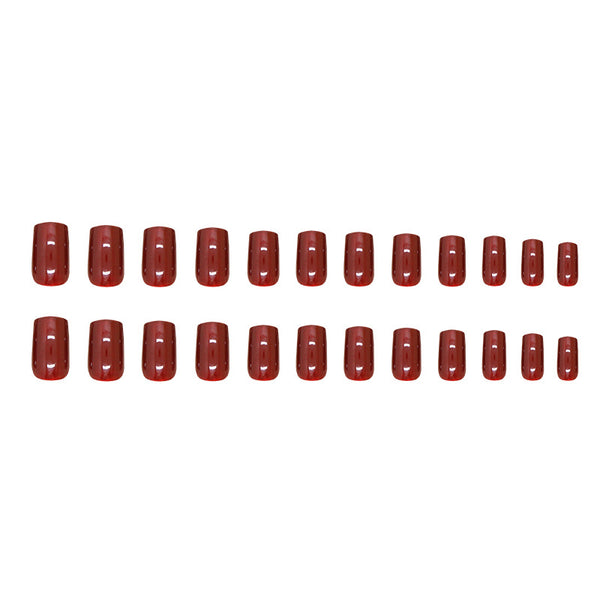 12 Sizes-24 Pcs Press On Nails W1788