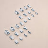 12 Sizes-24 Pcs Press On Nails W1322