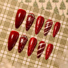 12 Sizes-24 Pcs Press On Nails JP3461