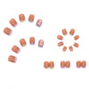 12 Sizes-24 Pcs Press On Nails Z149