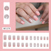 12 Sizes-24 Pcs Press On Nails W1279