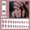 12 Sizes-24 Pcs Press On Nails W1654