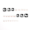 12 Sizes-24 Pcs Press On Nails JP1644
