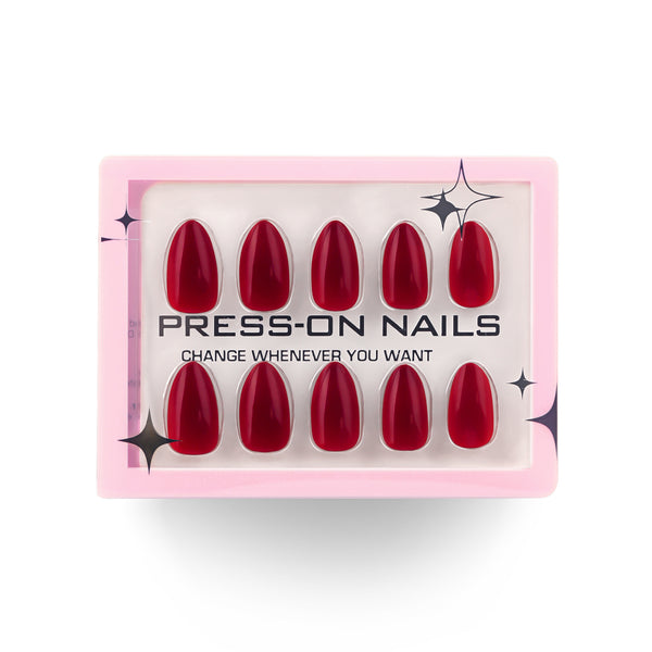 Glamhalo Premiere 30pcs Press On Nails – Eco-Friendly Perfect Fit - GD40