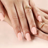 12 Sizes-24 Pcs Press On Nails JP2273