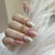 12 Sizes-24 Pcs Press On Nails W1498